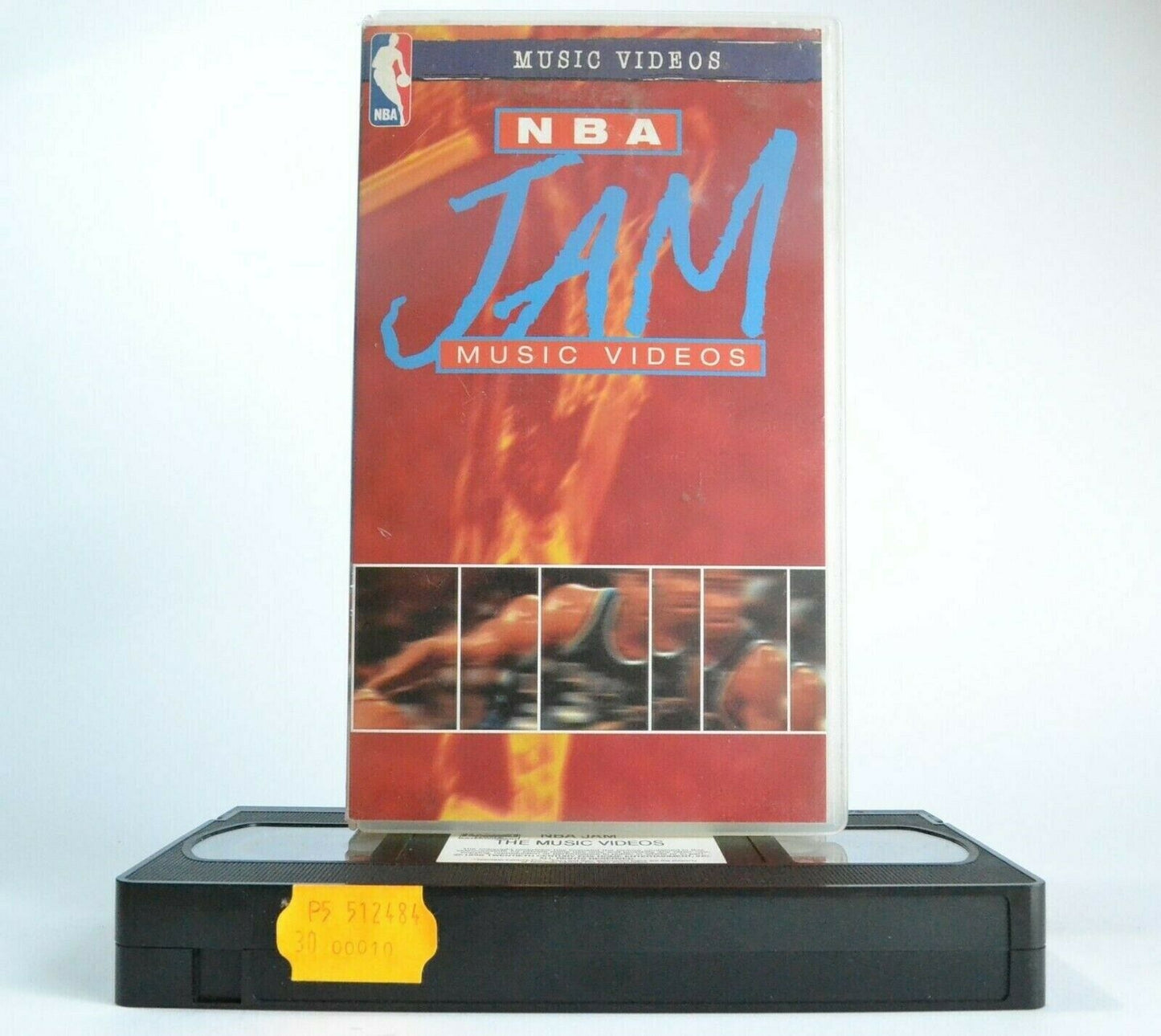 NBA Jam: Music Videos - Gloria Estefan - Spin Doctors - Patrick Ewing - Pal VHS-