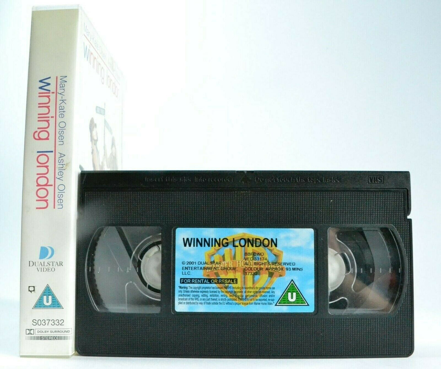 Winning London (2001): Mary-Kate Olsen / Ashley Olsen - Children's - Pal VHS-