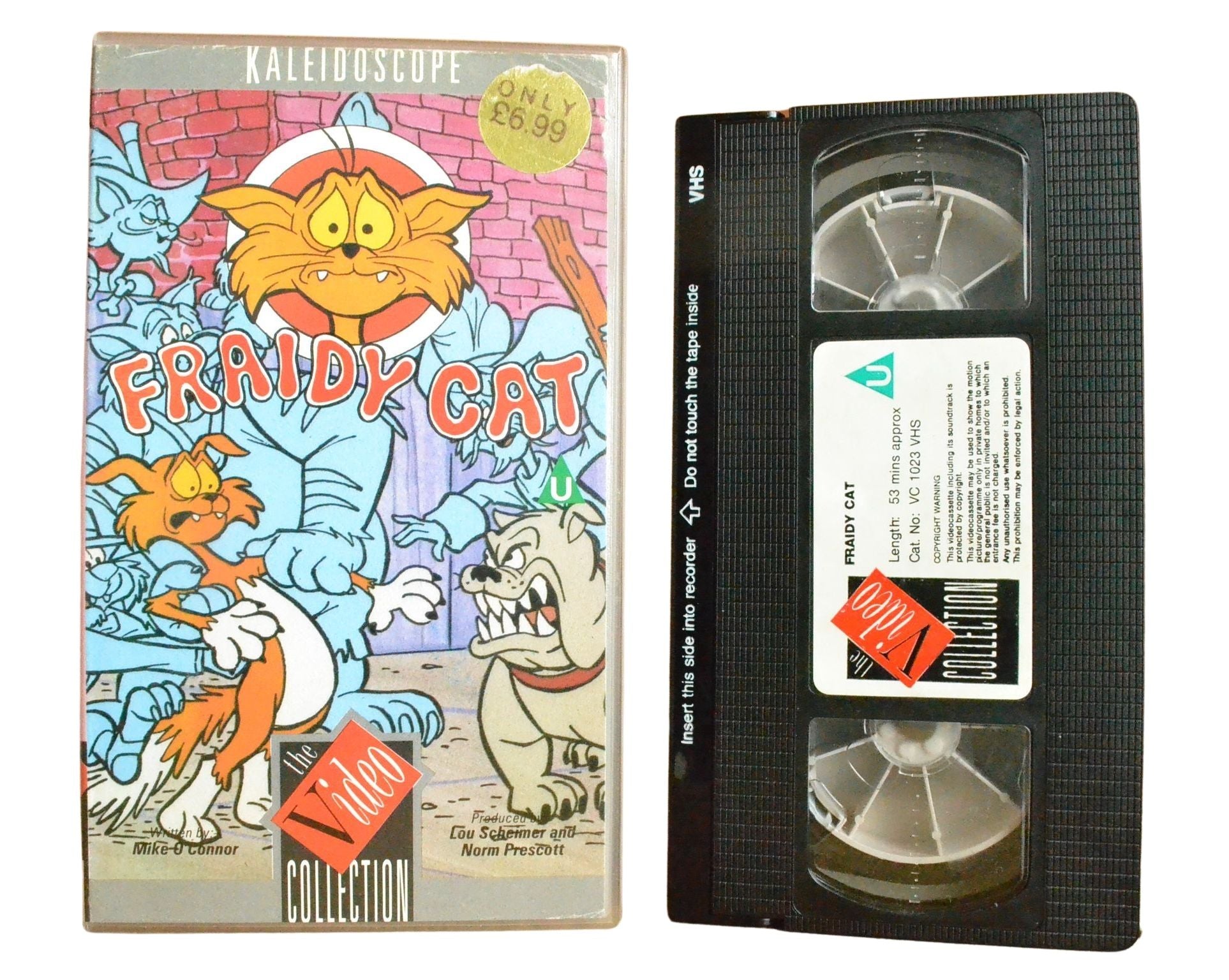 Fraidy Cat - Children's - Pal VHS – Golden Class Movies LTD