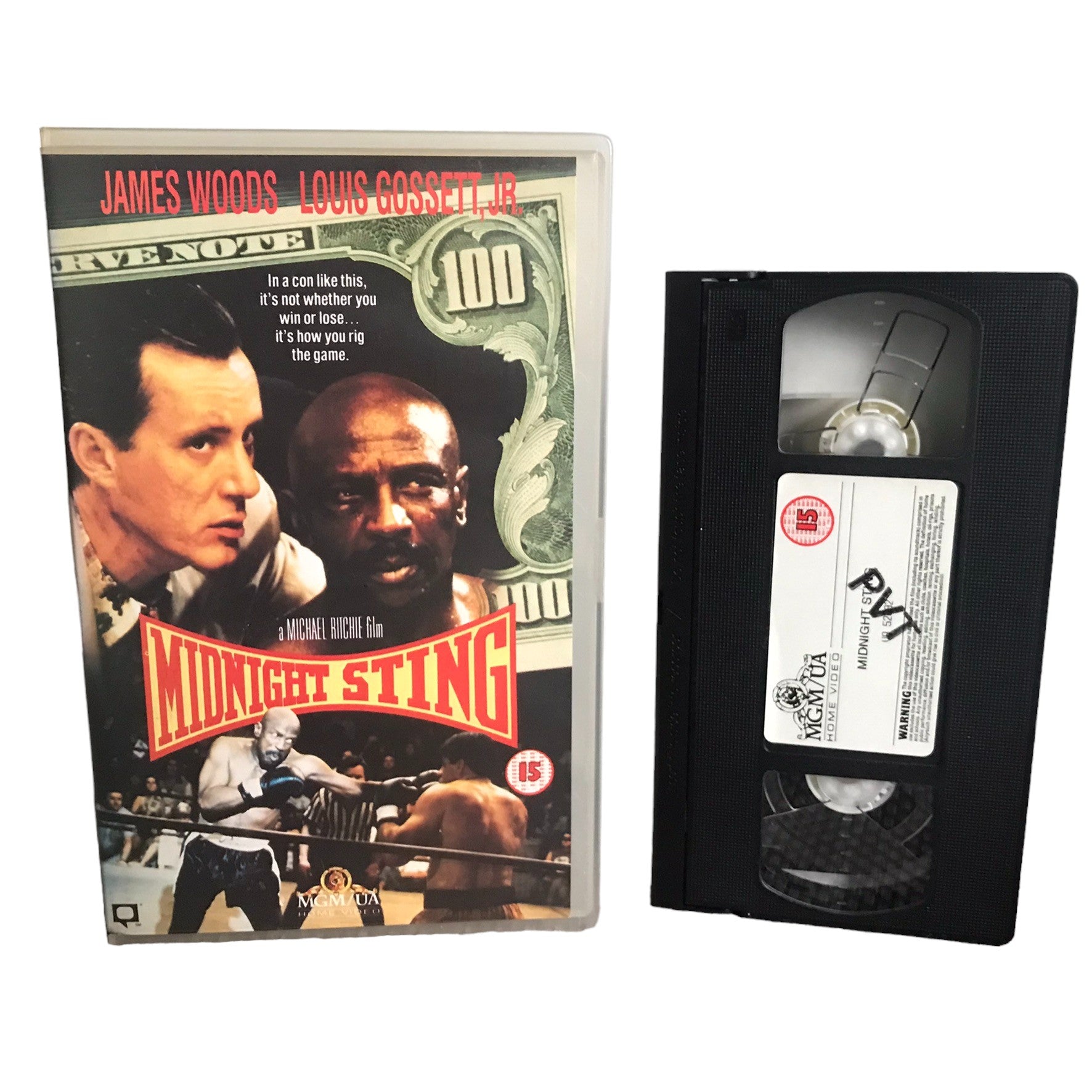 Midnight Sting - James Woods - MGM/UA Home Video - Large Box - Pal