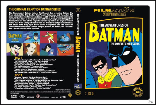 Warner Bros is set to release the Filmation “Batman” on Blu-Ray...