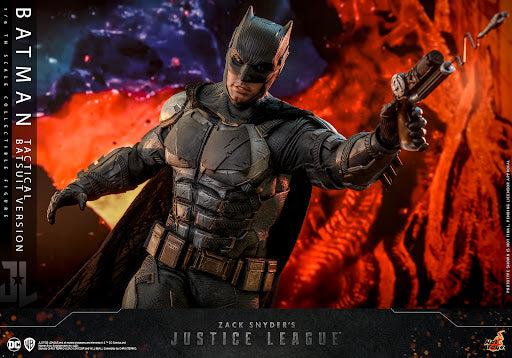 All new Tactical Suit Cyborg Batman figure, brought to us by Hot Toys.
