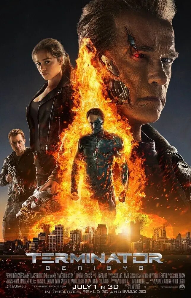The Terminator - Arnold Schwarzenegger Sci-fi Movie Poster-30x45cm-