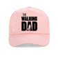 The Walking Dad - Snapback Baseball Cap - Summer Hat For Men and Women-Pink-