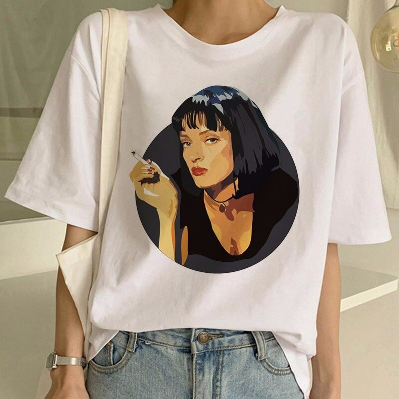 Pulp Fiction - T-Shirt Summer Fashion - Cult Movie - Cute Fan Gift - Garment-G-S-