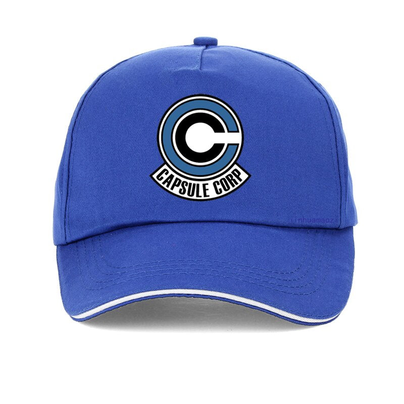 Capsule Corp - Snapback Baseball Cap - Summer Hat For Men and Women-Dark Grey-