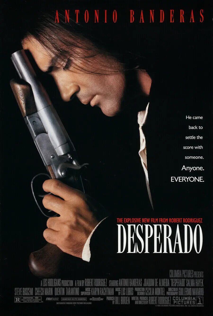 Desperado - Antonio Banderas And Salma Hayek Movie Poster-30x45cm-