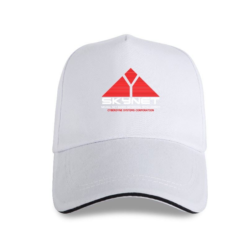 SKYNET LOGO - Snapback Baseball Cap - Summer Hat For Men and Women-P-White-