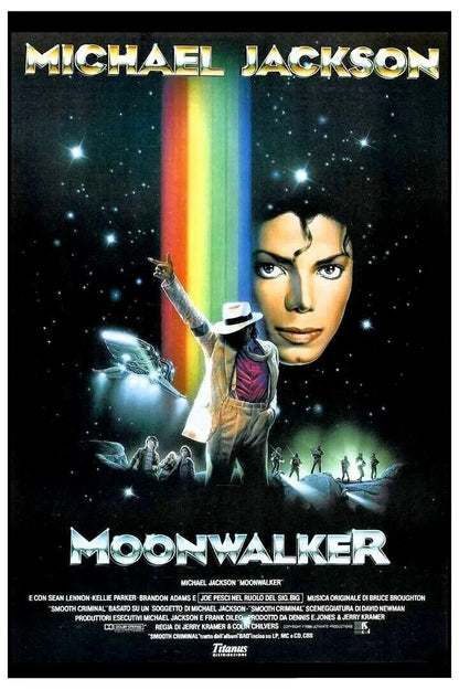 Michael Jackson Moonwalker - Music Movie Poster-30x45cm-
