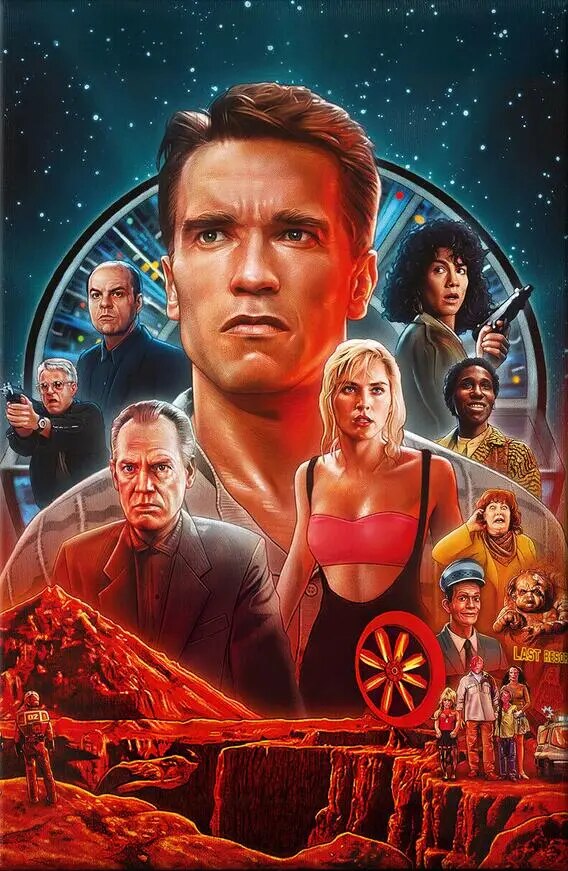 Arnold Schwarzenegger - Action Movie Icon Poster-30x45cm-