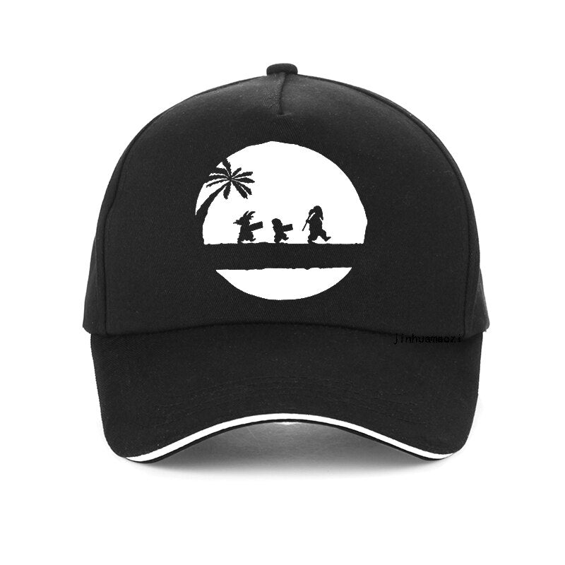 Capsule Corp - Snapback Baseball Cap - Summer Hat For Men and Women-Black Green-