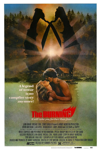 The Burning (1981) - Slasher Horror Movie Poster-30x45cm-