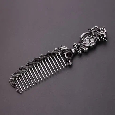 Vintage Metal Comb Potters Style - Harry Potter Hogwarts School Detangle Hair Brush - Stylish Salon Hairdressing Tool-Gryffindor-2-