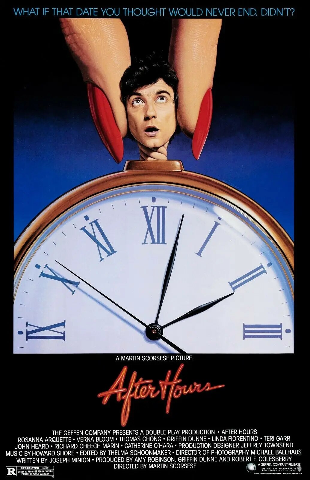 After Hours (1985) - Martin Scorsese Movie Poster-30x45cm-