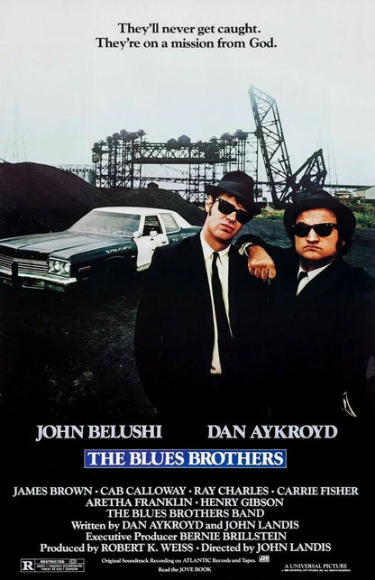 The Blues Brothers Movie Art Silk Poster Print-30x45cm-