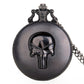 Punisher Skull Classic - Romantic Steampunk Film Gift For Men & Women - Quartz Pocket Watch With Chain - Cult Movie Present-