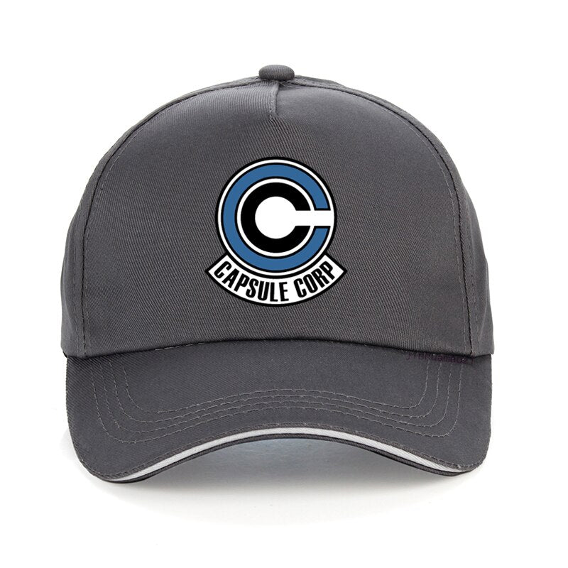 Capsule Corp - Snapback Baseball Cap - Summer Hat For Men and Women-gray-