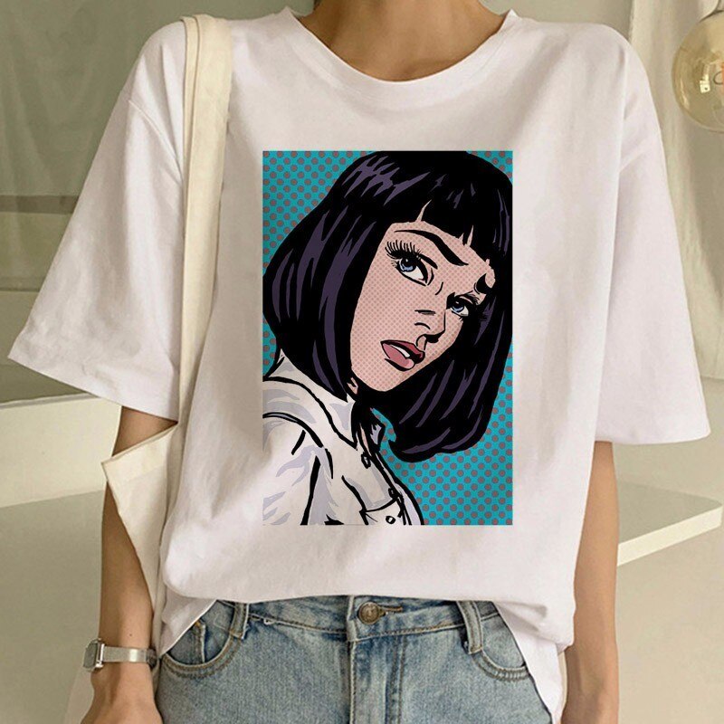 Pulp Fiction - T-Shirt Summer Fashion - Cult Movie - Cute Fan Gift - Garment-B-S-