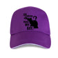 Go Ahead Make My Day! - Snapback Baseball Cap - Summer Hat For Men and Women-P-Purple-