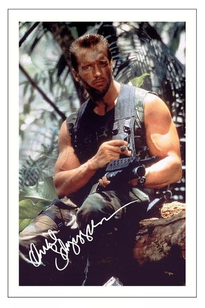 Arnold Schwarzenegger - Signed Movie Poster-30x45cm-