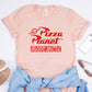 Pizza Planet Shirt - Vacation T-Shirt - Retro Television And Video - 1990s Garment-
