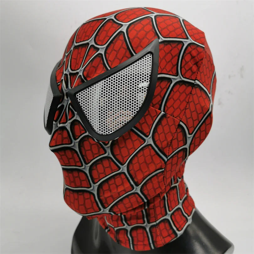 Superhero Spider Man Masks - Transform into Spider Verse Miles Morales with Cosplay Peter Parker Costume, Zentai Spider Helmet Man Homecoming-5-One Size-Spider-Man
