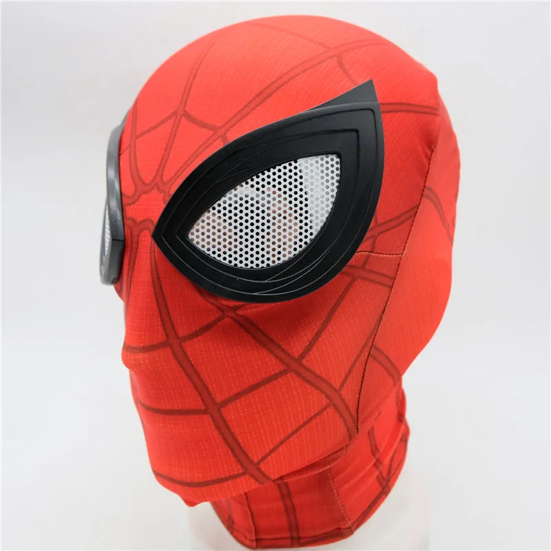 Superhero Spider Man Masks - Transform into Spider Verse Miles Morales with Cosplay Peter Parker Costume, Zentai Spider Helmet Man Homecoming-8-One Size-Spider-Man