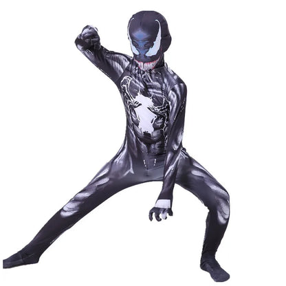 Cosplay New Venom 2 - Step into the Spotlight with Red Venom Jumpsuit Tights and the Iconic SpiderMan Hero Costume-Venom-XS-