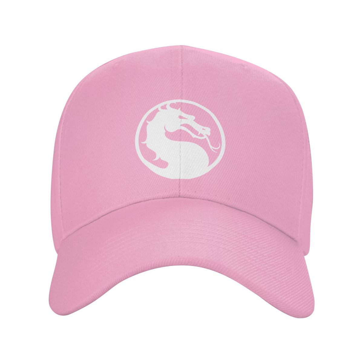 Mortal Kombat - Snapback Baseball Cap - Summer Hat For Men and Women-Pink-Adjustable Cap-