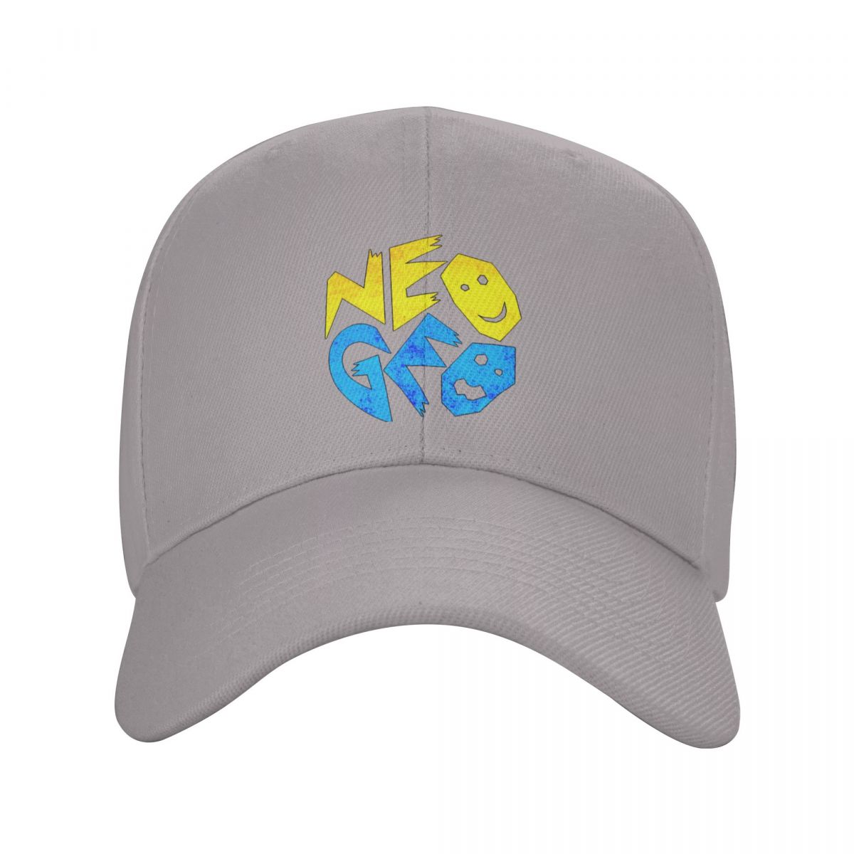 Neo Geo Arcade Game - Retro Gamer - Snapback Baseball Cap - Summer Hat For Men and Women-Gray-Adjustable Cap-