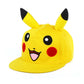 Pokemon Pikachu Baseball Cap - Peaked Hat - Cartoon Anime Character - Flat Brim - Hip Hop - Outdoor Sports Cap - Birthday Gift-Cloth kids size-