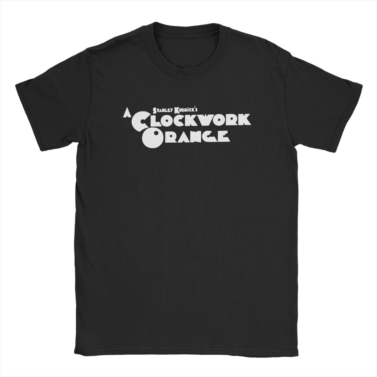 A Clockwork Orange - 100% Cotton T-Shirt - Stanley Kubrick - Sci-Fi Fan Garment-Black-S-