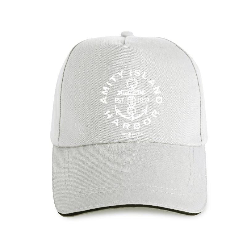 Amity Island Harbour Jaws - Snapback Baseball Cap - Summer Hat For Men and Women-P-Khaki-
