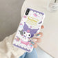 Cute Cartoon Phone Case - Anti-drop Soft Kuromi Melody Cinnamoroll Case - Xiaomi Redmi 9A 9AT Back Cover - Girl Boys for Redmi 9a - Xiaomi Redmi 9A - Anime Fan Gift-Kba-sanlo55-Redmi 9A-