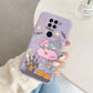 Cute Cartoon Kuromi Melody Cinnamoroll Phone Case - Anti-drop Cases - Xiaomi Redmi Note 9 Back Cover - Girl Boys for Redmi Note 9 - Xiaomi Redmi Note 9 - Anime Fan Gift-Kcz-sanlo39-Redmi Note 9-