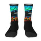 Back To The Future Dress Socks - Fun Mens & Unisex - Breathable 3D Print - Sci-Fi Film Crew Socks-14-Crew Socks-
