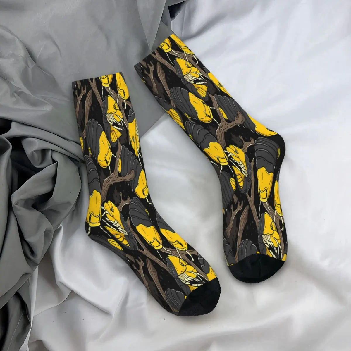 Isopod Rubber Ducky Duck Socks - Male Mens & Women Winter Stockings - Hip Hop Style-