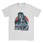 Mad Max - T-Shirt 100% Cotton - Classic 1980's Action - Movie Buff Fanwear-White-S-