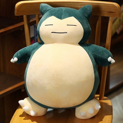 Pokémon Snorlax - Giant Squishmellow Plush (20", 50cm) - Ultrasoft Pokedoll - Stuffed Toy-50cm-A-