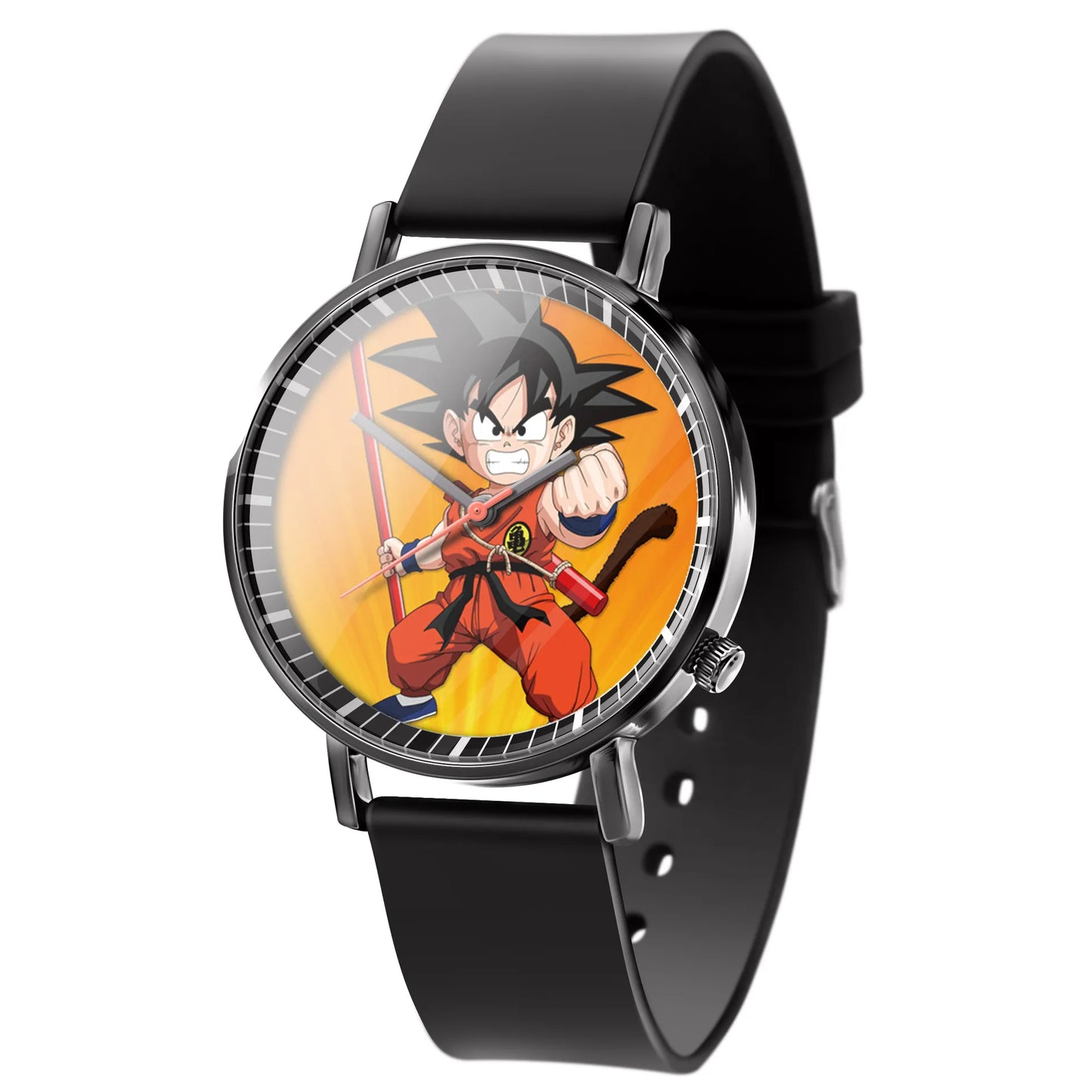 Dragon Ball Z Watch Goku Saiyans Wristwatch Leather Printing Watch Cartoon Anime Quartz Electronic Watch Toy Birthday Party Gift-Dragon ball-10-