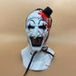 Terrifier 2 Art The Clown Costume - Jumpsuit, Hat, and Mask Outfits to Shine at Halloween Carnival Suit-