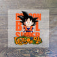 Dragon Ball Clothes Sticker Son Goku Patches Cartoon Anime Iron on Clothing Patches Heart Transfer Applique Hot Thermal Sticker-QLZ174-5-8cm-
