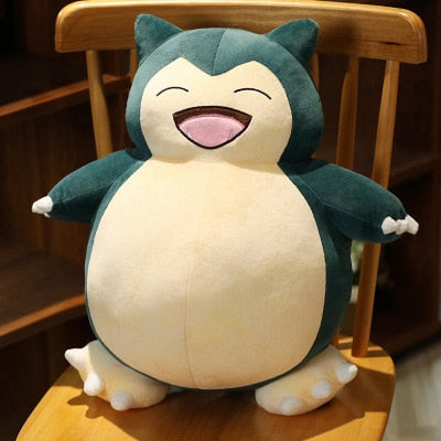 Pokémon Snorlax - Giant Squishmellow Plush (20", 50cm) - Ultrasoft Pokedoll - Stuffed Toy-50cm-B-