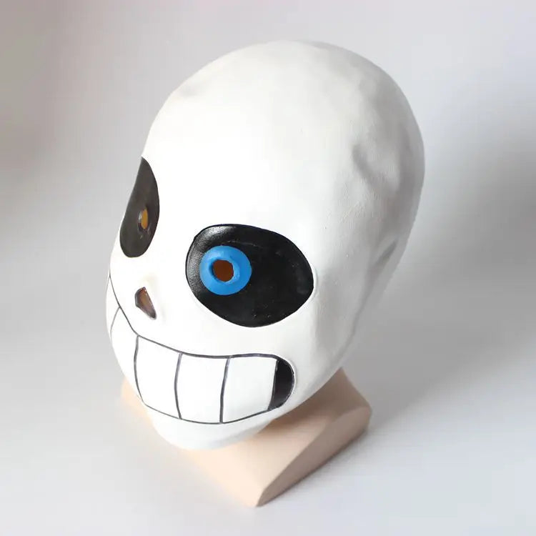 Undertale Epictale Epic Sans Professor Halloween Cosplay Costume - Uniform Party Christmas Outfit with Mask-Only Mask-XS-