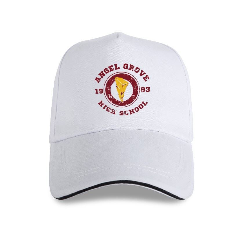 Angel Grove High School - Snapback Baseball Cap - Summer Hat For Men and Women-P-White-