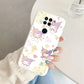 Cute Cartoon Kuromi Melody Cinnamoroll Phone Case - Anti-drop Cases - Xiaomi Redmi Note 9 Back Cover - Girl Boys for Redmi Note 9 - Xiaomi Redmi Note 9 - Anime Fan Gift-Kba-sanlo129-Redmi Note 9-