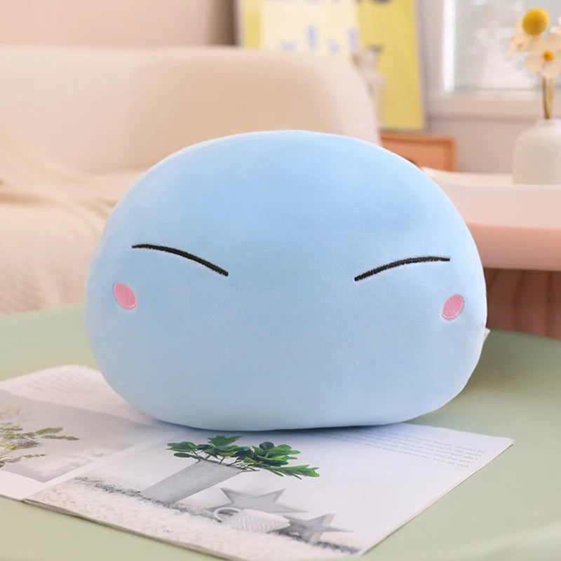 Rimuru Tempest Plush Toys Anime That Time I Got Reincarnated as a Slime Throw Pillow Backpack Pendant Soft Gift For Child Baby-BLUE-10cm-