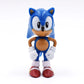 New whole set sale Sonic Tails Werehog Action Figures Blue Shadow Doll Cartoon Figurines Collectible Dolls Kids Hedgehog Toy-6PCS Sonic-