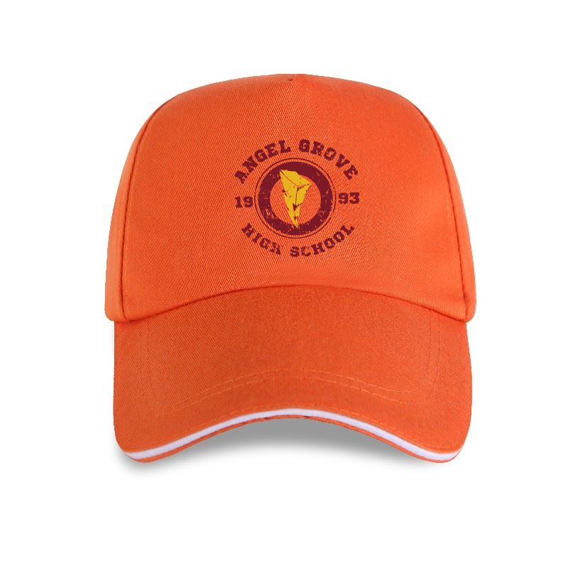 Angel Grove High School - Snapback Baseball Cap - Summer Hat For Men and Women-P-Orange-
