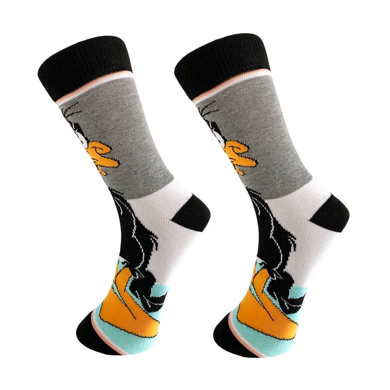 Hot sale Funny Anime Cartoon Animal Socks Rabbit Duck Cat Fashion Personality Novelty Men and women Comfort Breathable Sock-16-